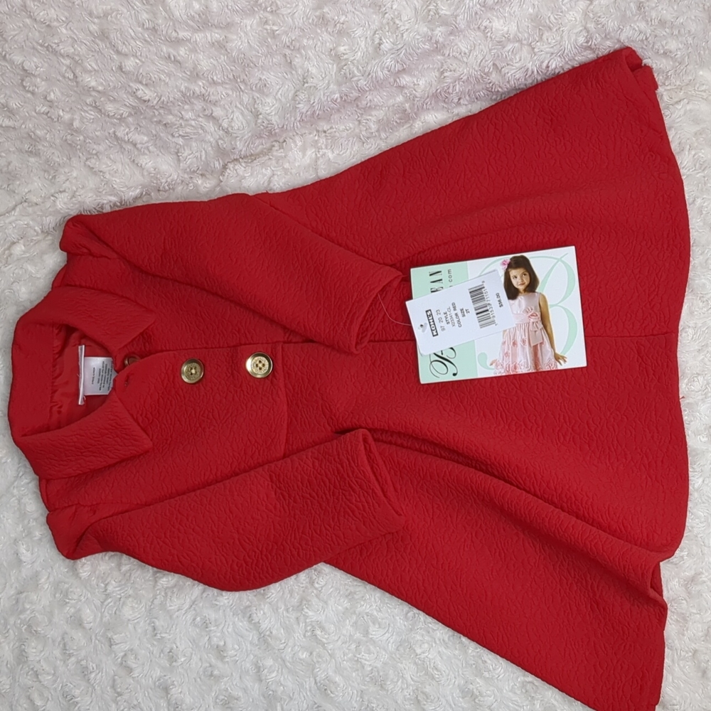 Toddler Girl's pea coat